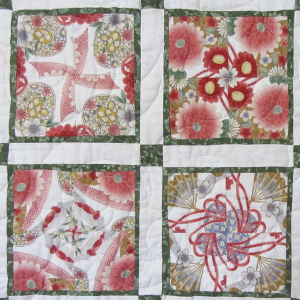 Raffle Quilt closeup