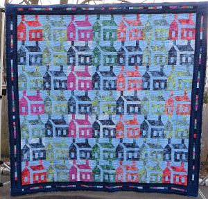 2015 Raffle Quilt: It Takes a Village to Sew a Quilt