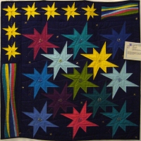 Star Dust - An Amish Quilt Off The Edge