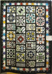 Black and White Patchwork Magic