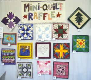 Saturday's Mini Quilts for Auction