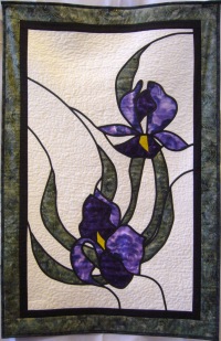 Stained Glass Iris