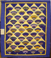 Yellow and Blue Fans