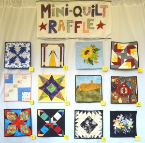 Saturday's Mini Quilts for Auction