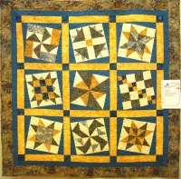 Blue & Gold Topsy Turvy
