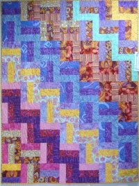 Rail Fence Benefit Quilt